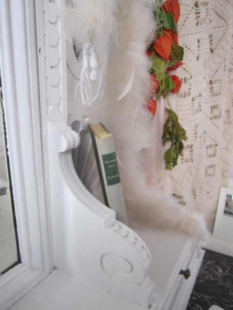 Le Miau - Landhaus Waschtisch mit Marmorplatte