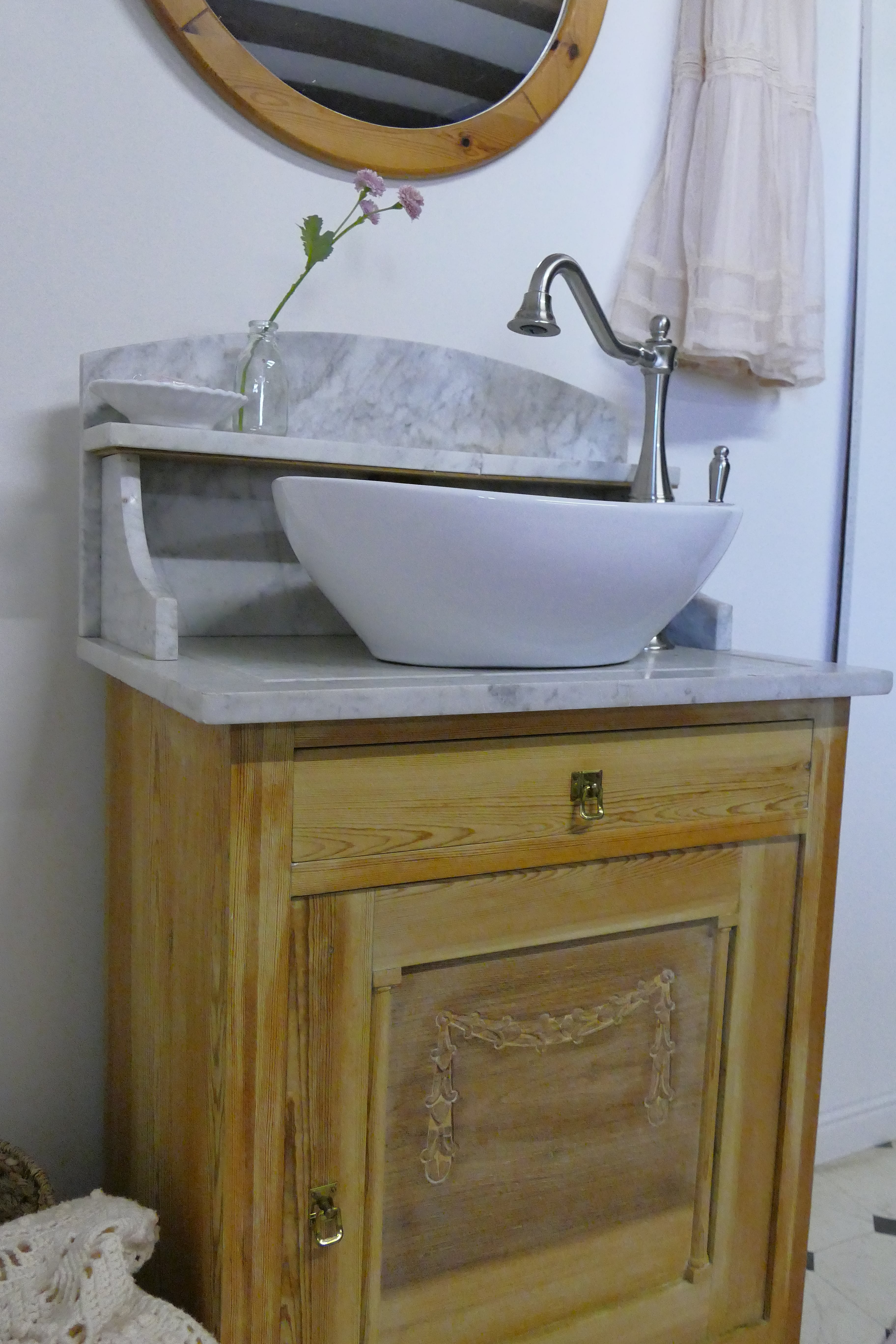 Waschkommode "Mon cherié" - Landhaus Badmöbel Wasserheimat